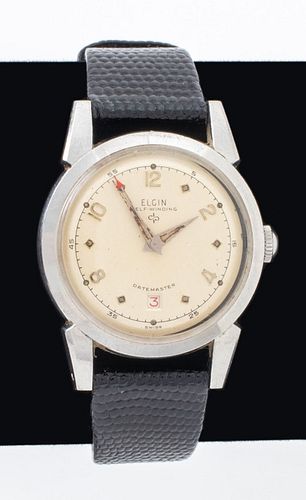 Mid Century Elgin Datemaster Automatic Watch