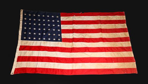 48 Star WWII Era American Casket Flag by Detra