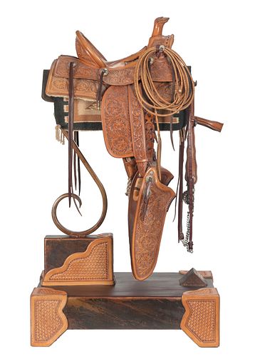 Carson Thomas Visalia Stock Saddle, 2005
