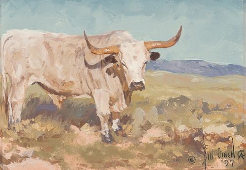 Bill Owen (1942 - 2013) Bull Study, 1997