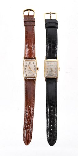Two Hamilton Gold Watches Including a "Turner"