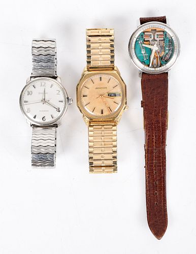 Three Vintage Bulova Watches