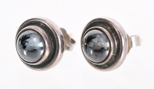 A Pair of Georg Jensen Sterling Earrings