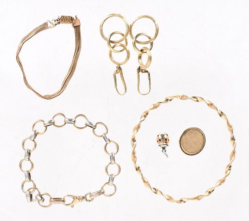 A Group of Estate Jewelry Including Gold