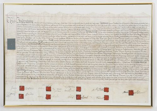 An English Indenture Dated 1767