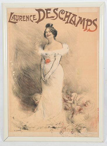 A Charles Leandre French Poster c. 1900