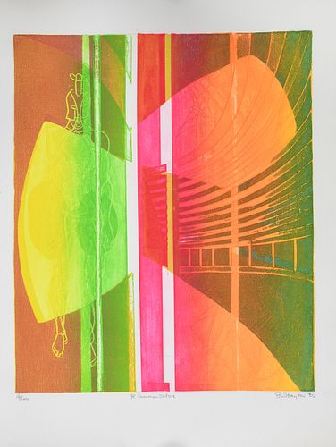 S. W. Hayter (British, 1901–1988) Color Etching