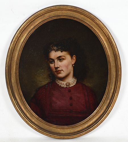 Portrait, 19th Century, Oil on Canvas