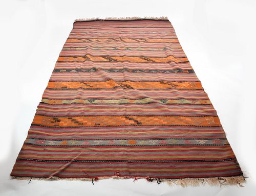 A Flat Weave Kilim Carpet, 20th century