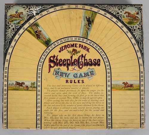 McLoughlin Bros. Steeplechase Game c. 1900