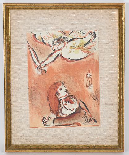 Marc Chagall, Color Lithograph