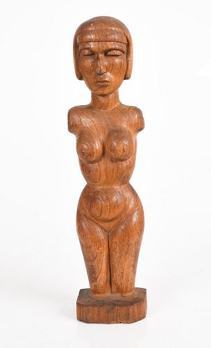 Lon Chanukoff (1893 - 1958) Wood Sculpture