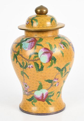 A Chinese Cloisonne Covered Jar