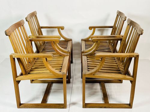Set of 4 First Cabin Dining Chairs by Kipp Stewart