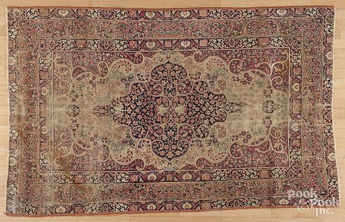 Isphahan carpet, early 20th c., 7' x 4'5''.