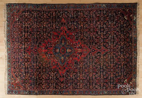 Semi antique Persian carpet, 9' x 6'3''.