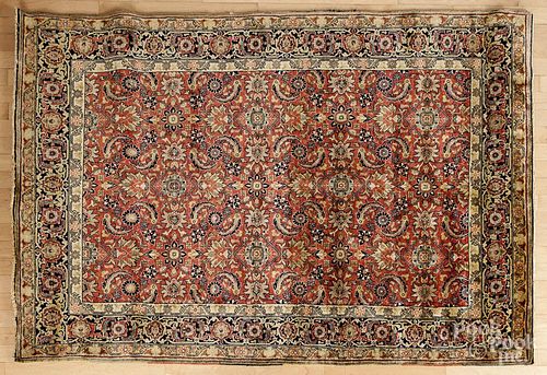 Semi-antique Indian carpet, 6'5'' x 4'5''.