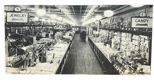 Wall Size Photo of an 1800's Department Store 