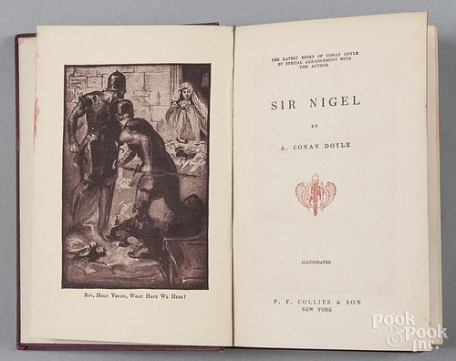 Arthur Conan Doyle, Rodney Stone, first edition, Smith, Elder & Co., London, 1896, signed