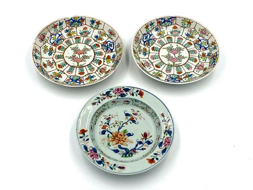 3 Chinese Antique Export Porcelains