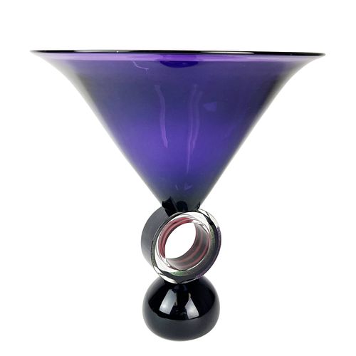 Large Correia Art Glass Vase