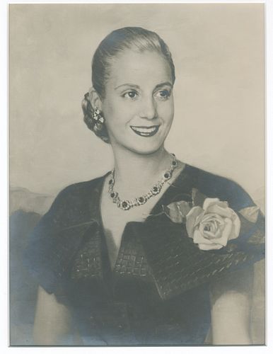Eva Peron Painting by Anonymous (1940s)