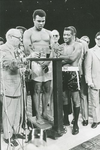 Muhammad Ali & Floyd Patterson at Weigh In by Ali Attar (November 22nd, 1965)