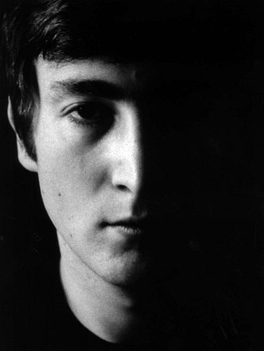 Portrait of John Lennon by Astrid Kirchherr (1960)