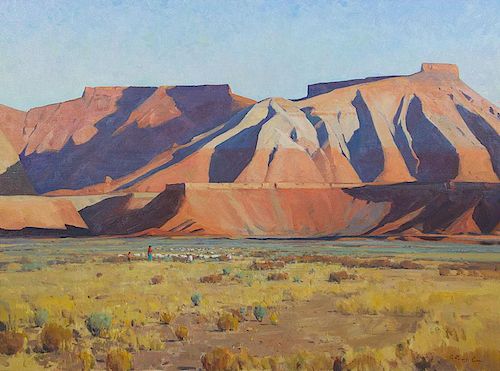 Below the Mesas by G. Russell Case