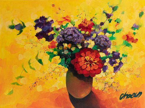EUNJOO CHO, Triumphant, acrylic on canvas