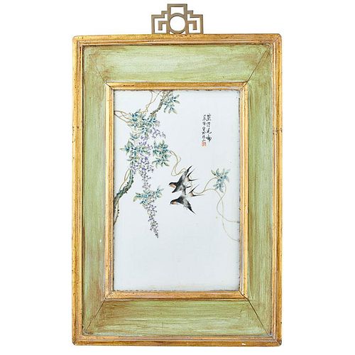 CHINESE PORCELAIN PLAQUES