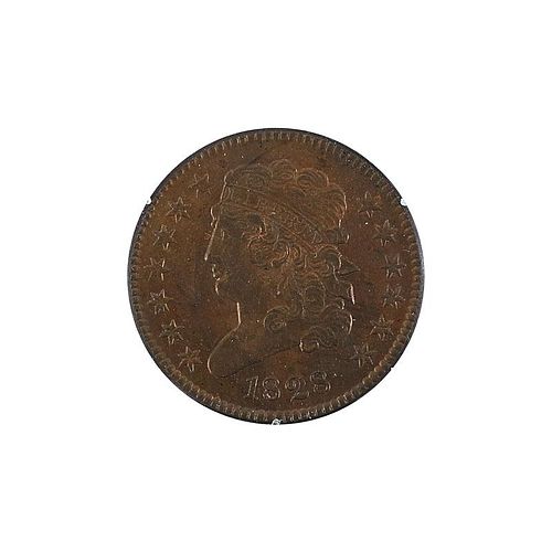 U.S. 1829 1/2C COIN