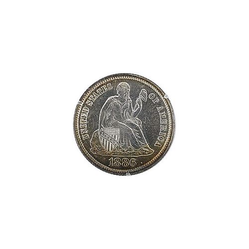 U.S. 1886 10C COIN