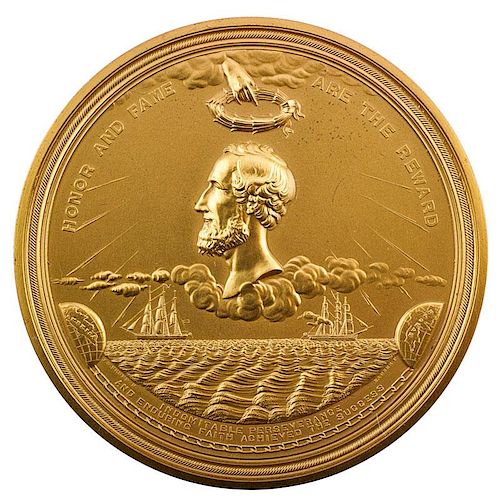 TRANSCONTINENTAL TELEGRAPH CABLE MEDAL