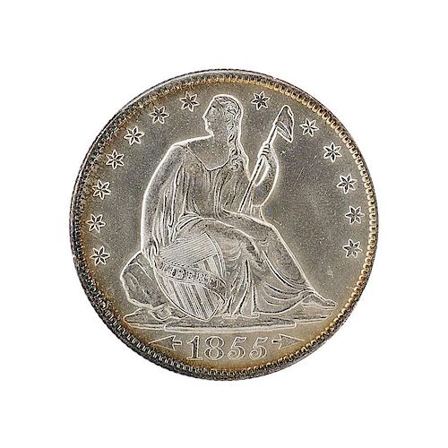 U.S. 1855-O 50C. COIN