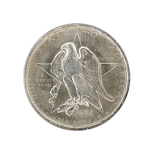 U.S. 1934 TEXAS COMMEMORATIVE 50C. COIN
