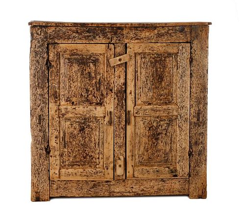 Rustic Continental Cabinet, 18th/19th C.