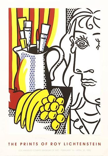 After Lichtenstein, LACMA Exhibition Poster