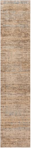 Modern Moroccan Style Runner Rug 13 ft x 2ft 8 in (3.96m x 0.81m)