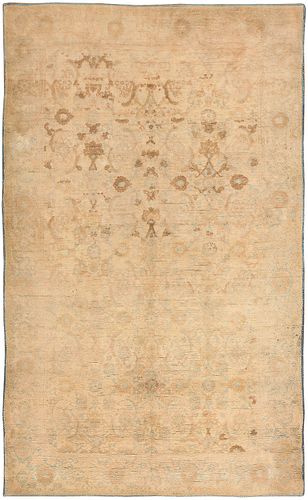 Antique Indian Agra Cotton Rug 8 ft 6 in x 5 ft (2.59 m x 1.52 m)