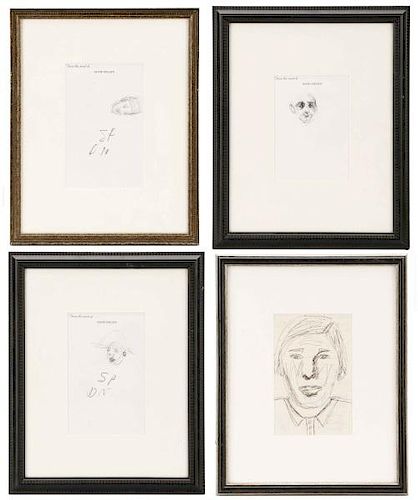 Collection Of Four Steve Penley Original Sketches