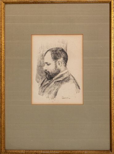 Pierre-Auguste Renoir "Ambroise Vollard" Litho
