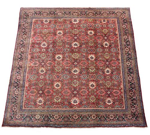Fine Palace Size Hand Woven Persian Mahal Rug
