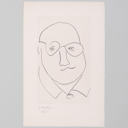 Henri Matisse (1869-1954):  Autoportrait 