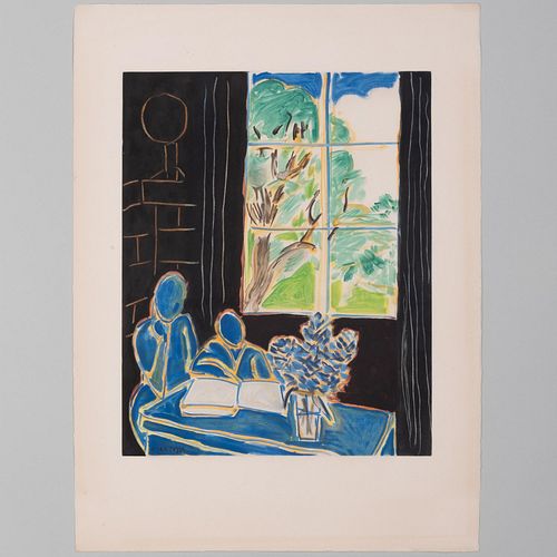 After Henri Matisse (1869-1954): Interieur