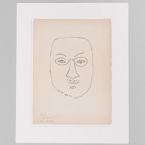 Henri Matisse (1869-1954): Henri Matisse, masque