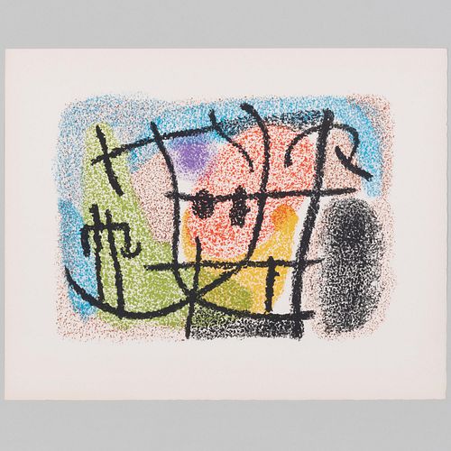 Joan MirÃ³ (1893-1983): Untitled; from Cartones