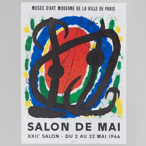 Joan MirÃ³ (1893-1983): Poster for the Exhibition 'XXII Salon de Mai' 