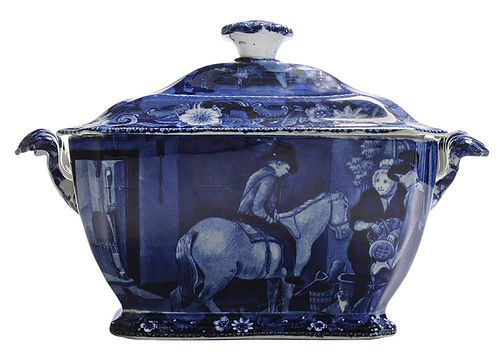 Clews Staffordshire Flow Blue