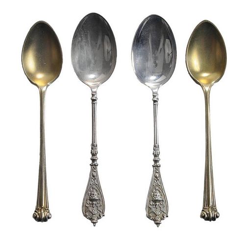 Thirty English Silver Spoons